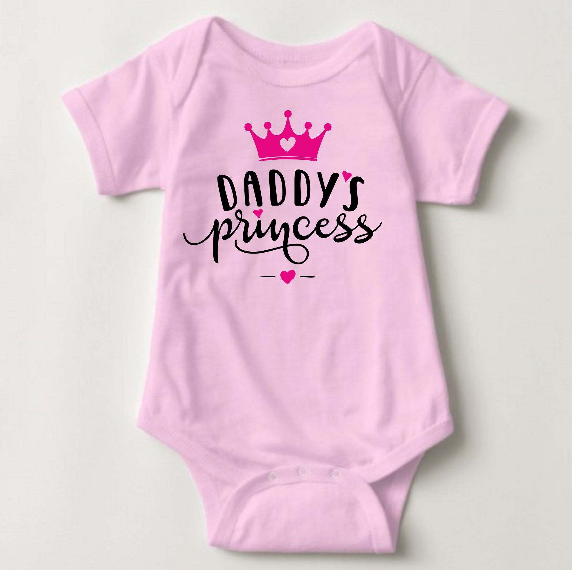 Baby Statement Onesies - Daddy's Princess - MYSTYLEMYCLOTHING