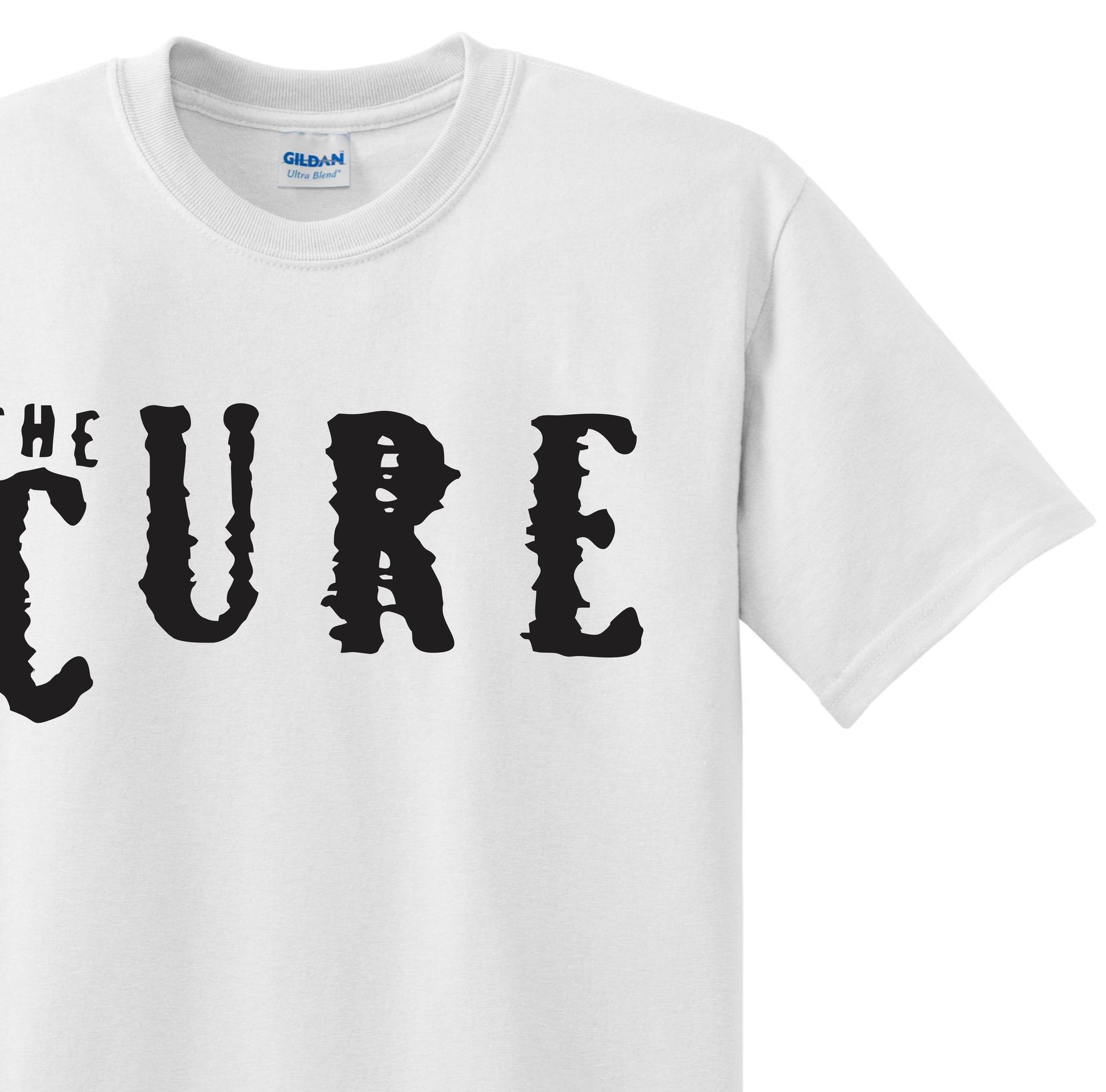 Radical Band  Men's Shirts - The Cure (White) - MYSTYLEMYCLOTHING
