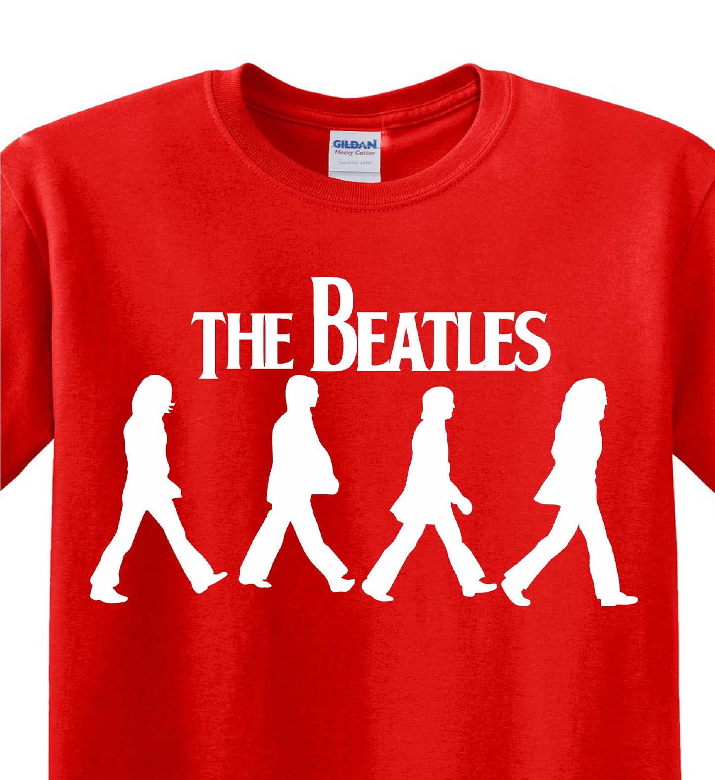Radical Band  Men's Shirts - The Beatles (Red) - MYSTYLEMYCLOTHING