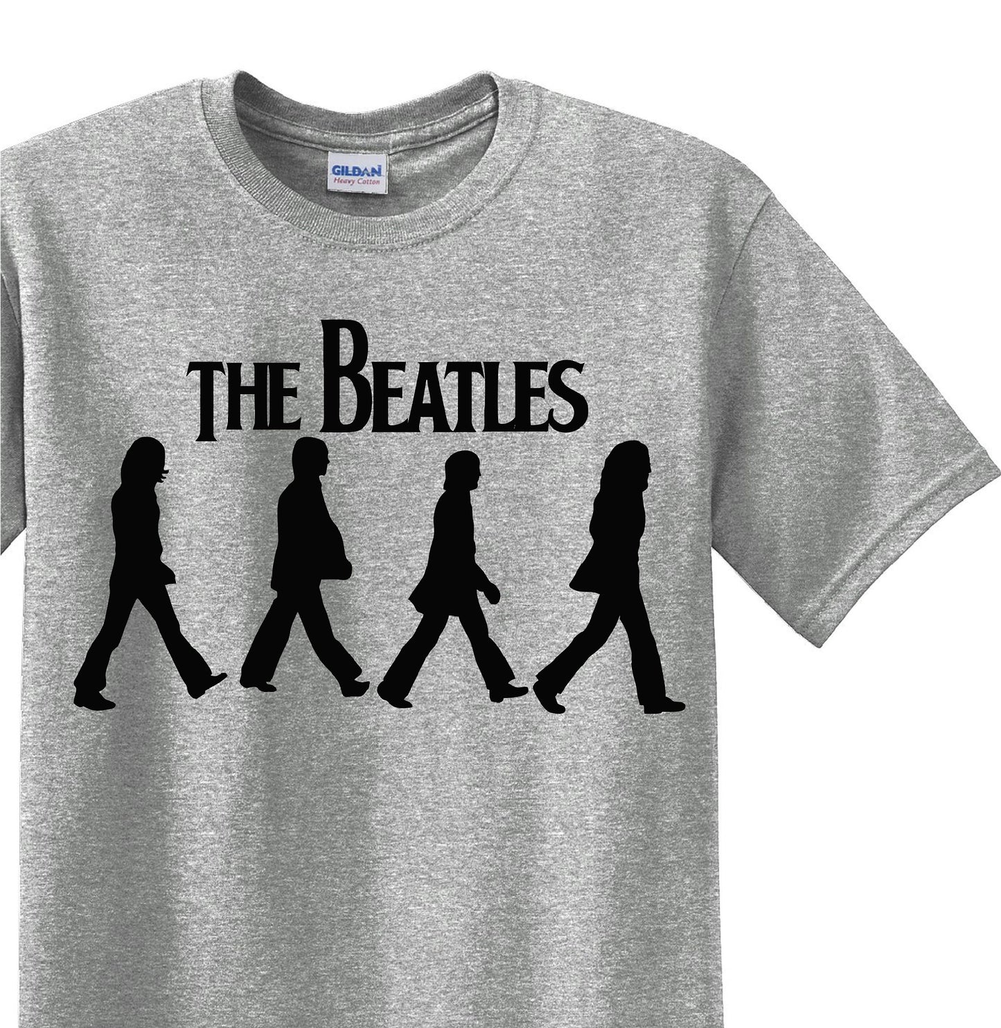 Radical Band  Men's Shirts - The Beatles (Gray) - MYSTYLEMYCLOTHING