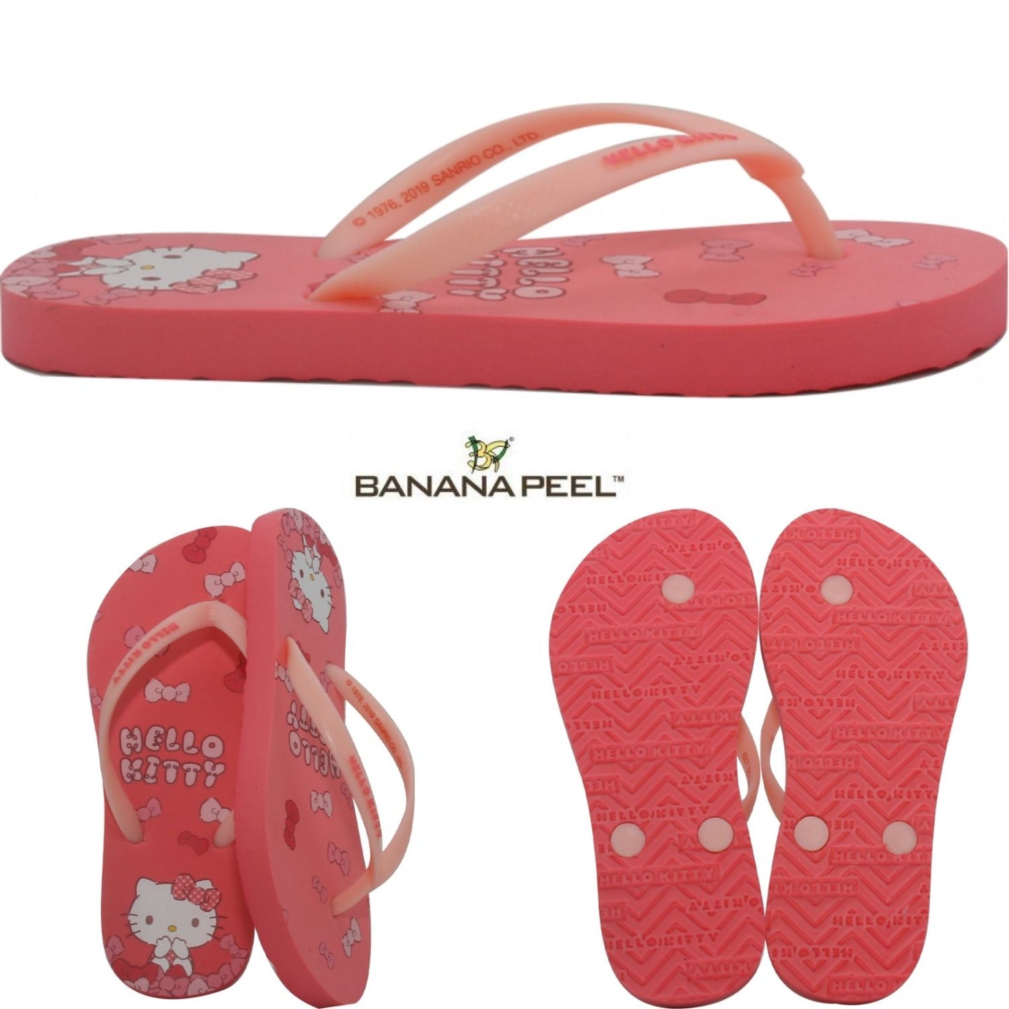 Banana Peel Girls Slippers Kids Dolly Panic - Compy Companion