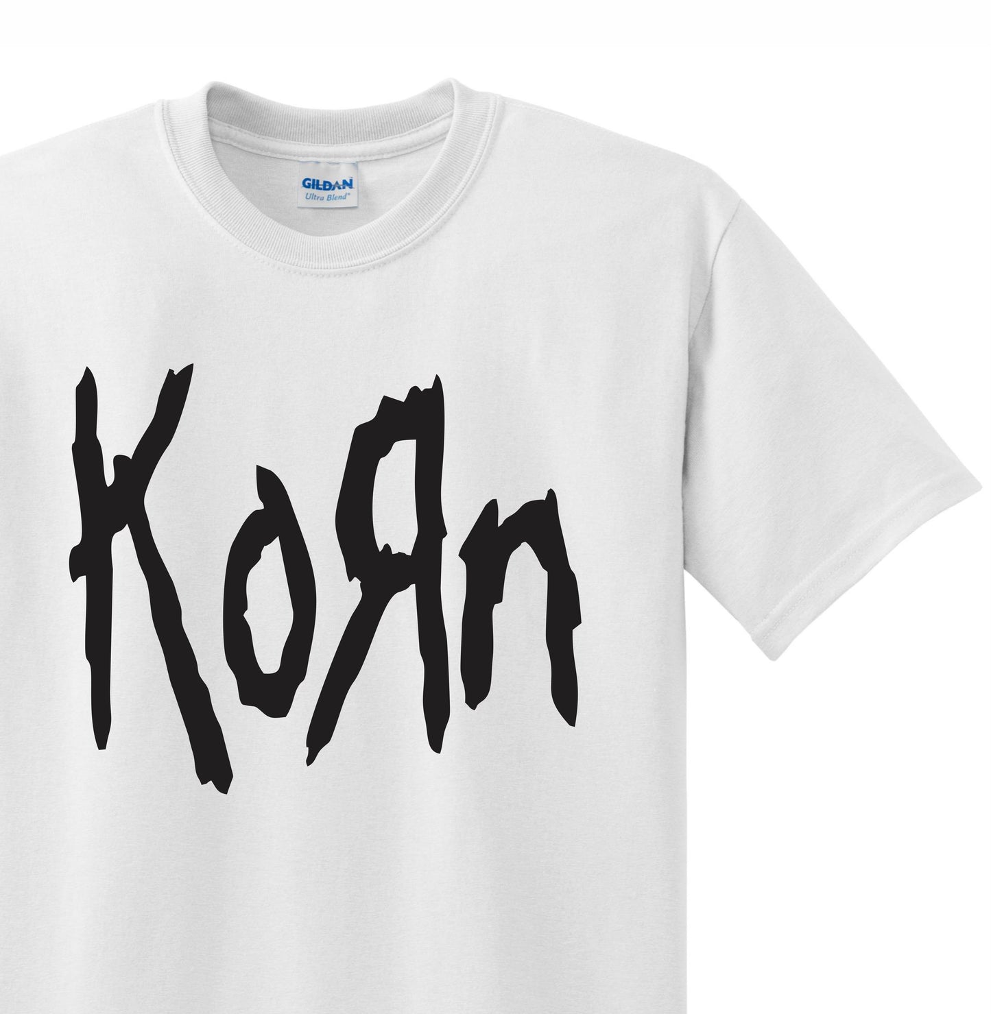 Radical Band  Men's Shirts - Korn (White) - MYSTYLEMYCLOTHING