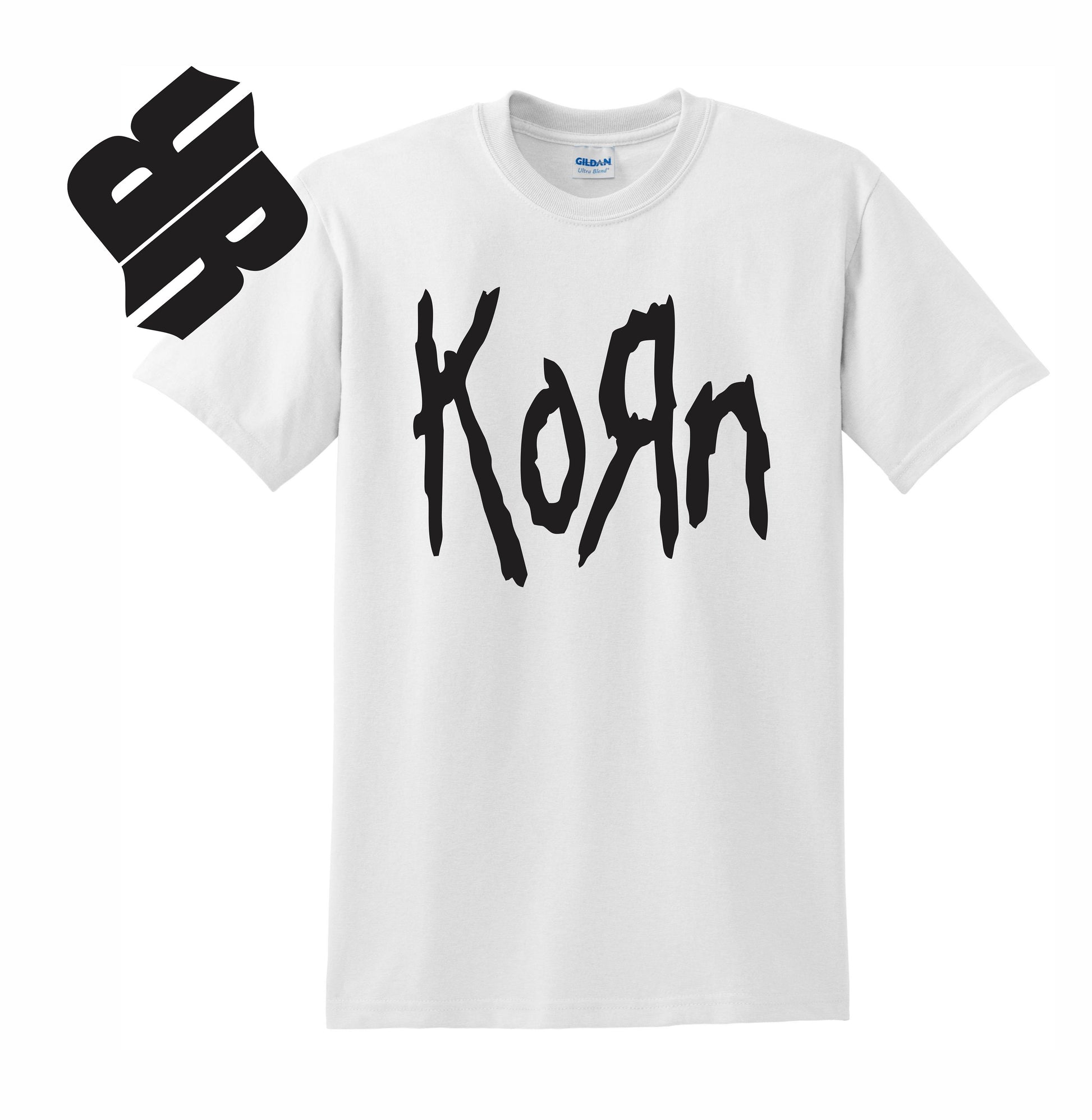 Radical Band  Men's Shirts - Korn (White) - MYSTYLEMYCLOTHING