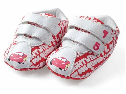 Baby Prewalker Anti-Skid Shoes - Cars McQueen - MYSTYLEMYCLOTHING