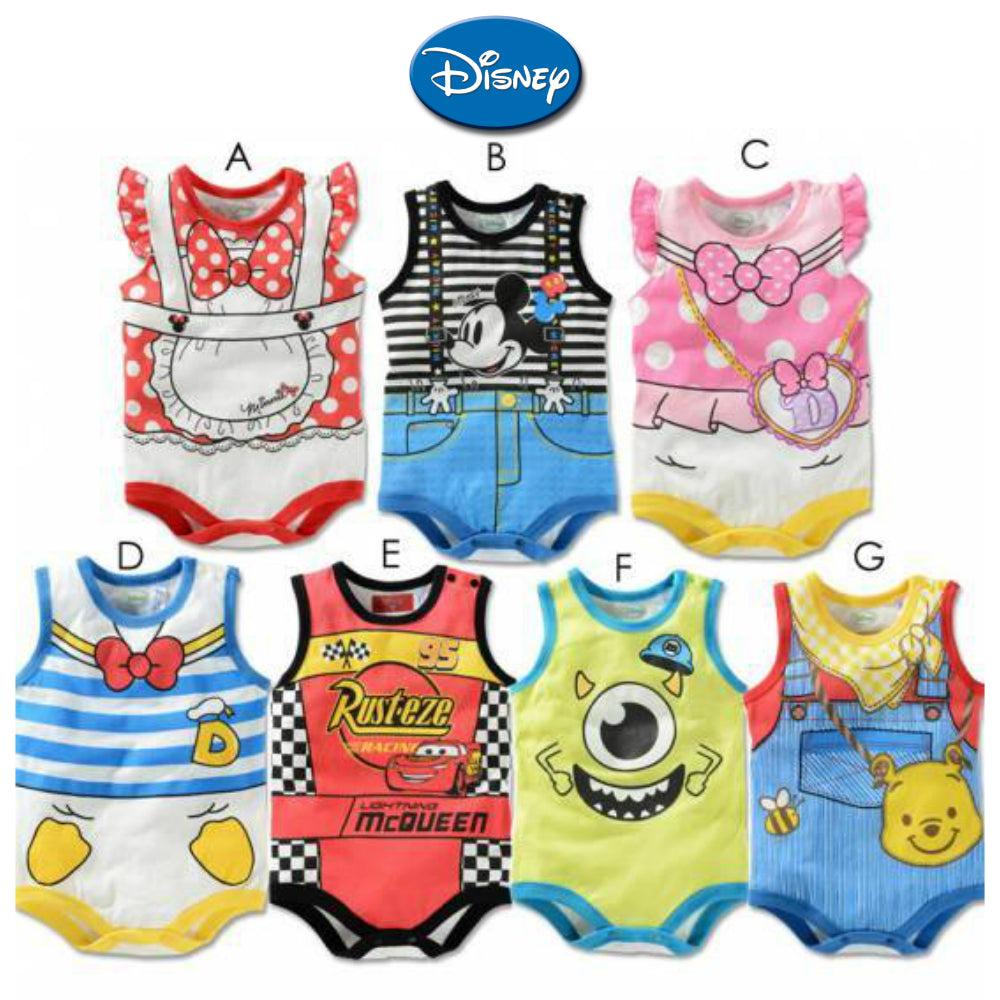 Minnie Mouse Disney Sleeveless Onesies - MYSTYLEMYCLOTHING