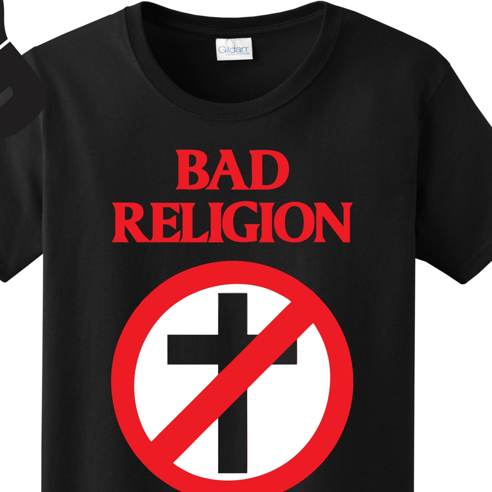 Radical Band  Men's Shirts - Bad Religion (Black) - MYSTYLEMYCLOTHING