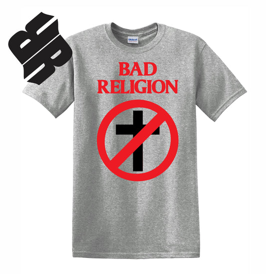 Radical Band  Men's Shirts - Bad Religion (Gray) - MYSTYLEMYCLOTHING