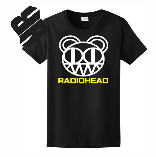 Radical Band  Men's Shirts - Radiohead (Black) - MYSTYLEMYCLOTHING