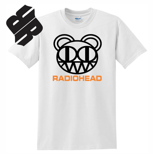 Radical Band  Men's Shirts - Radiohead (White) - MYSTYLEMYCLOTHING