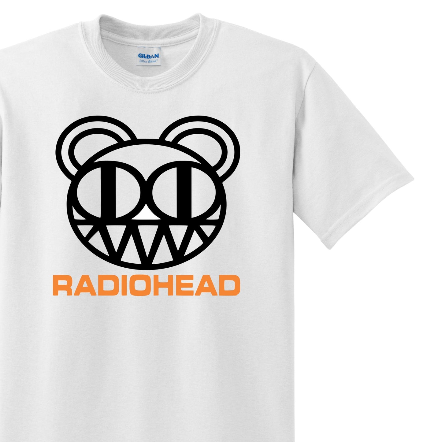 Radical Band  Men's Shirts - Radiohead (White) - MYSTYLEMYCLOTHING