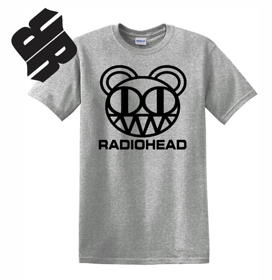 Radical Band  Men's Shirts - Radiohead (Gray) - MYSTYLEMYCLOTHING