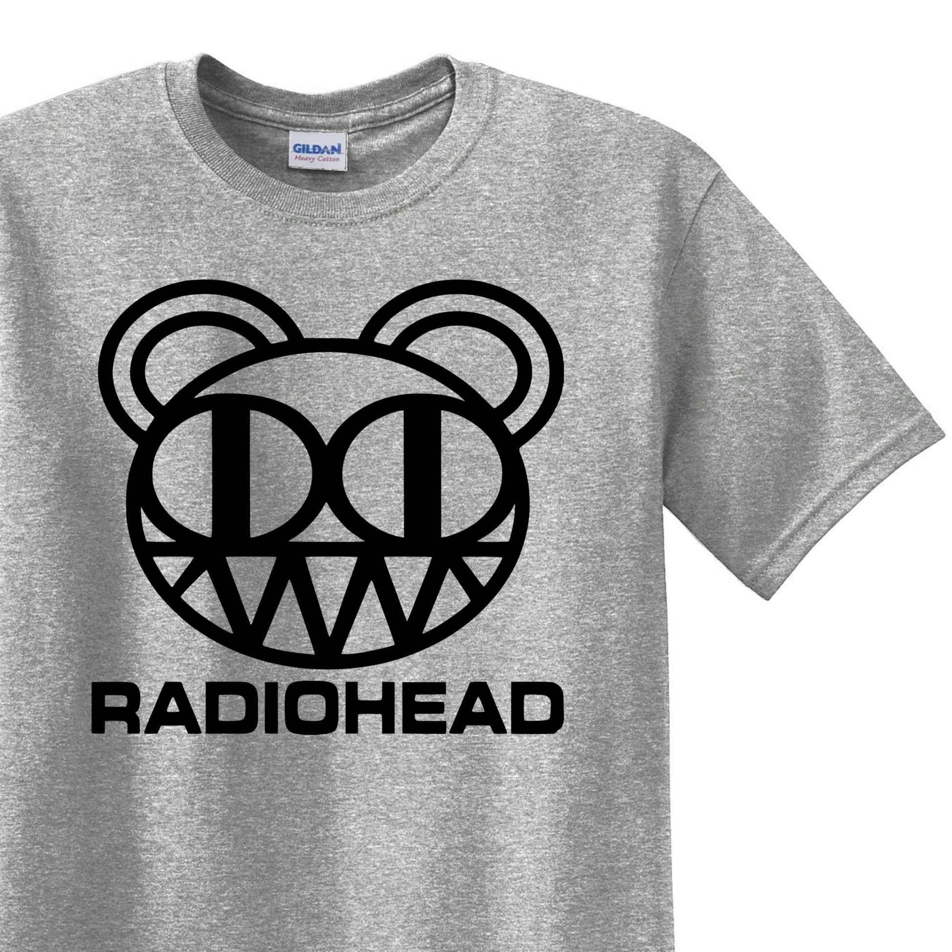 Radical Band  Men's Shirts - Radiohead (Gray) - MYSTYLEMYCLOTHING