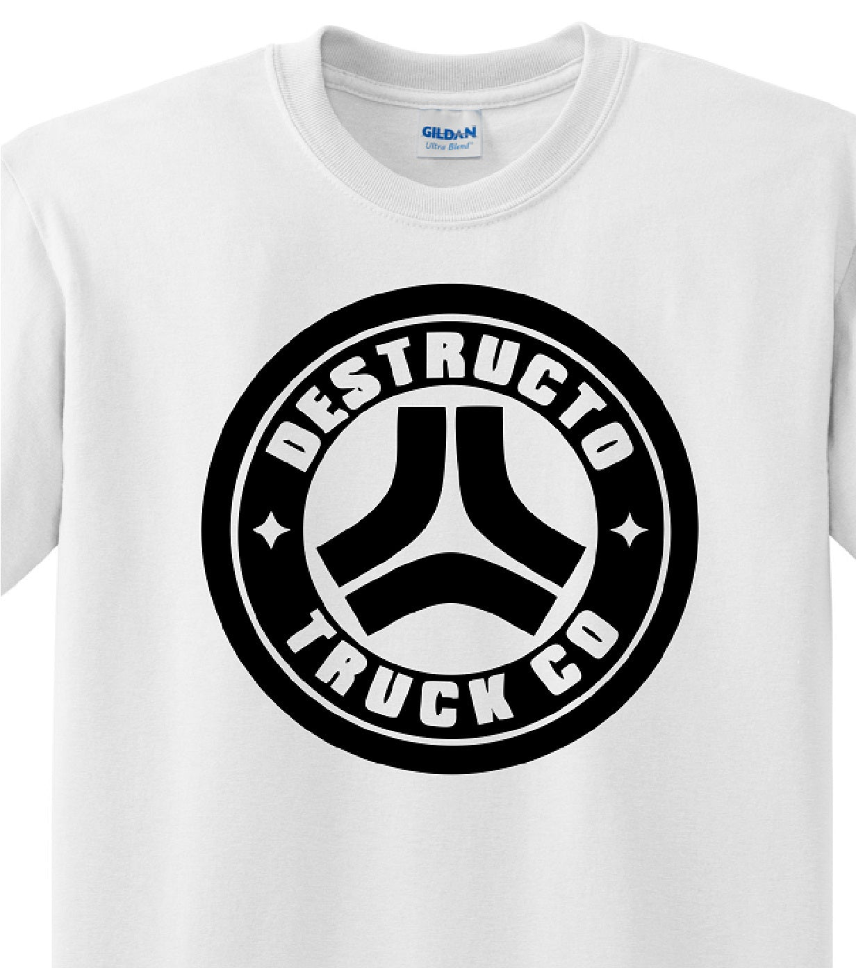 Skate Men's Shirt - Destructo (White) - MYSTYLEMYCLOTHING