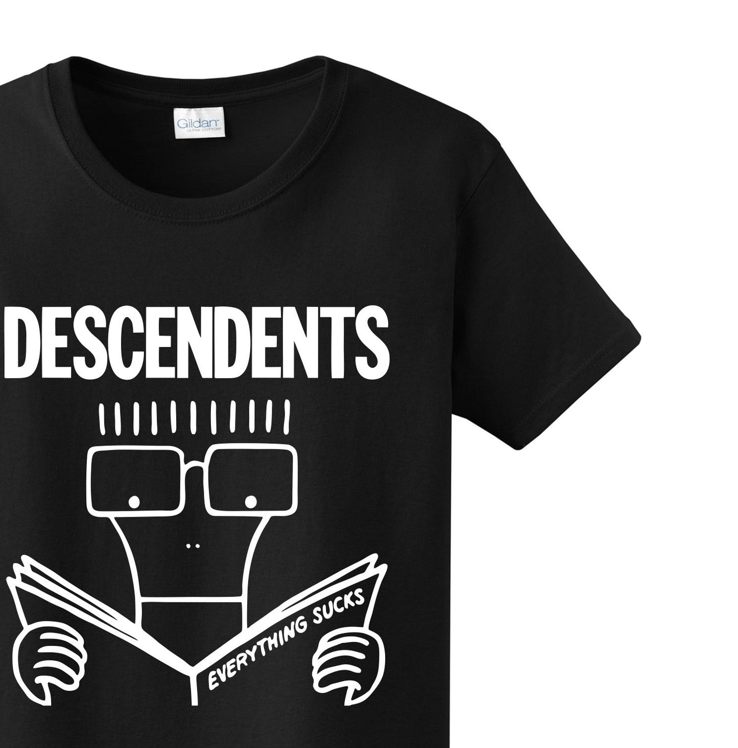 Radical Band  Men's Shirts - Descendents (Black) - MYSTYLEMYCLOTHING