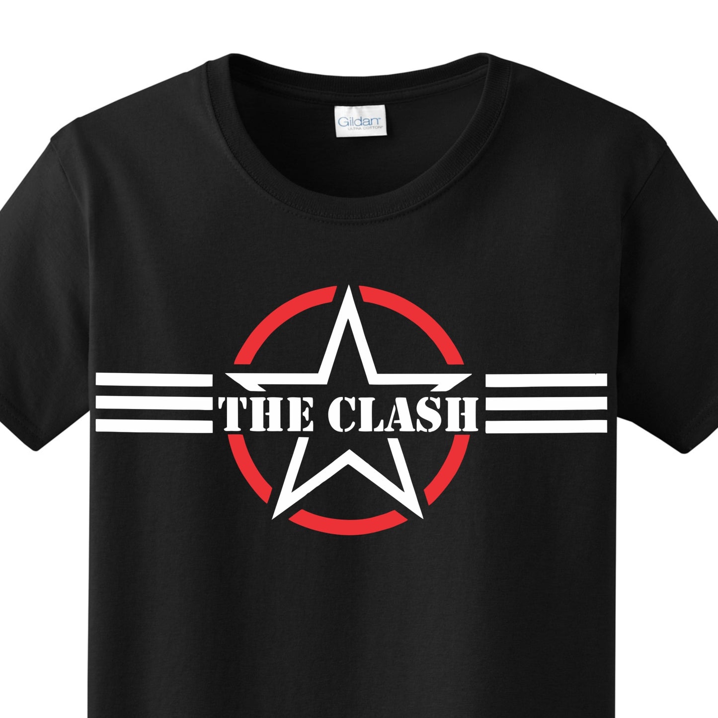 Radical Band  Men's Shirts - The Clash (Black) - MYSTYLEMYCLOTHING