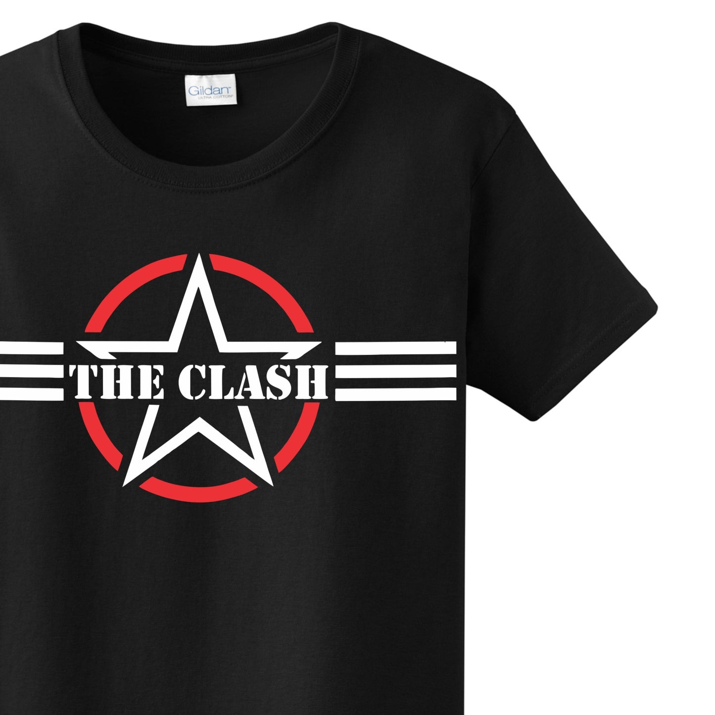 Radical Band  Men's Shirts - The Clash (Black) - MYSTYLEMYCLOTHING