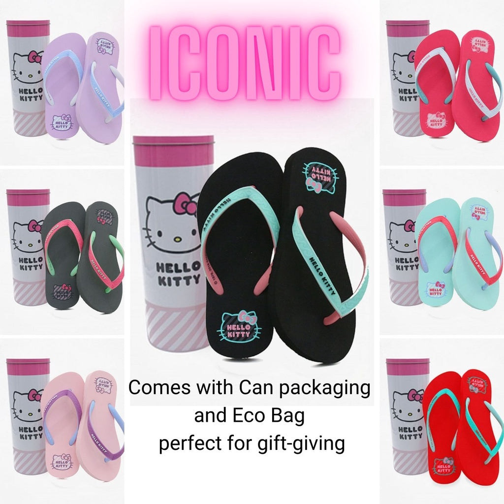 Banana Peel Girls Slippers Kids - Iconic Sweet Collection with Can