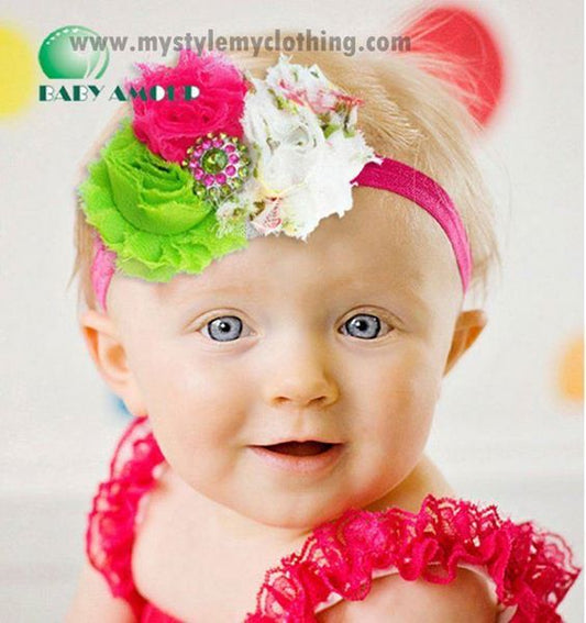 Baby Amour Collection Headband - 08 - MYSTYLEMYCLOTHING