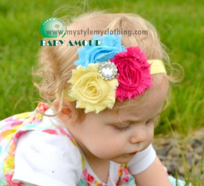 Baby Amour Collection Headband - 06 - MYSTYLEMYCLOTHING