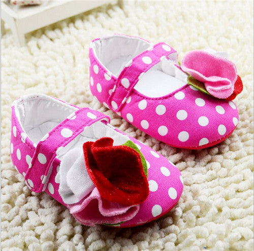 Baby Prewalker Anti-Skid Shoes - Top Baby Pink - MYSTYLEMYCLOTHING