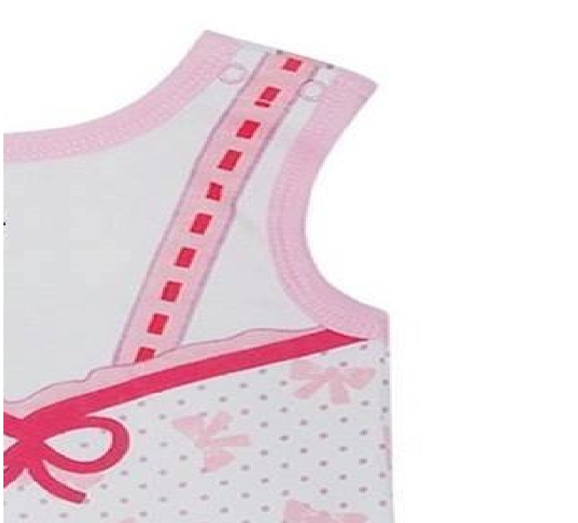 Mother's Choice Pink Bow Sleeveless Onesies - MYSTYLEMYCLOTHING