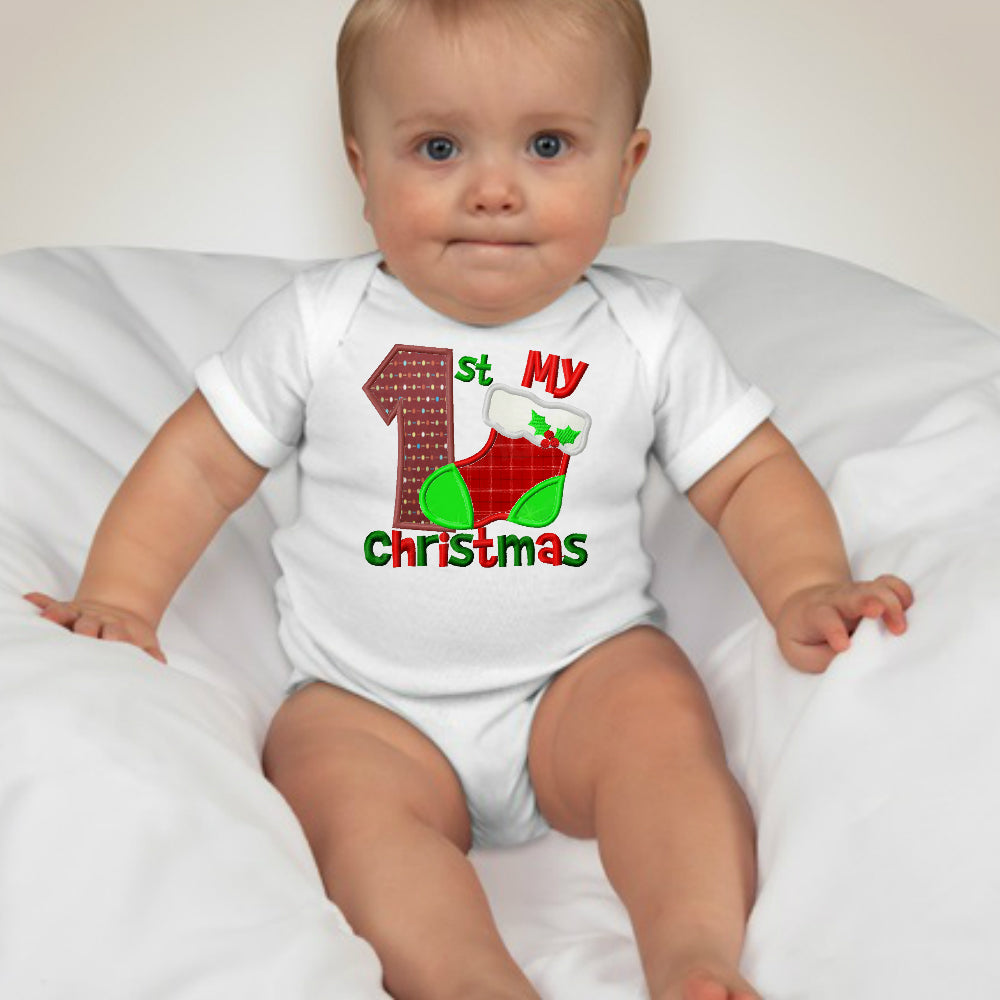 Baby Christmas Holiday Onesies - Christmas Socks - MYSTYLEMYCLOTHING