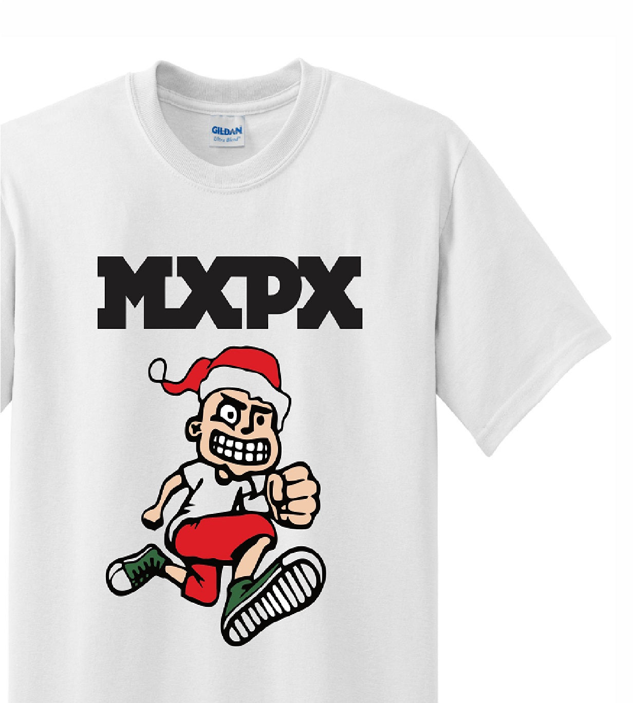 Skate Men's Shirt - MXPX (White) - MYSTYLEMYCLOTHING
