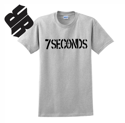 Radical Band  Men's Shirts - 7 Seconds (Gray) - MYSTYLEMYCLOTHING