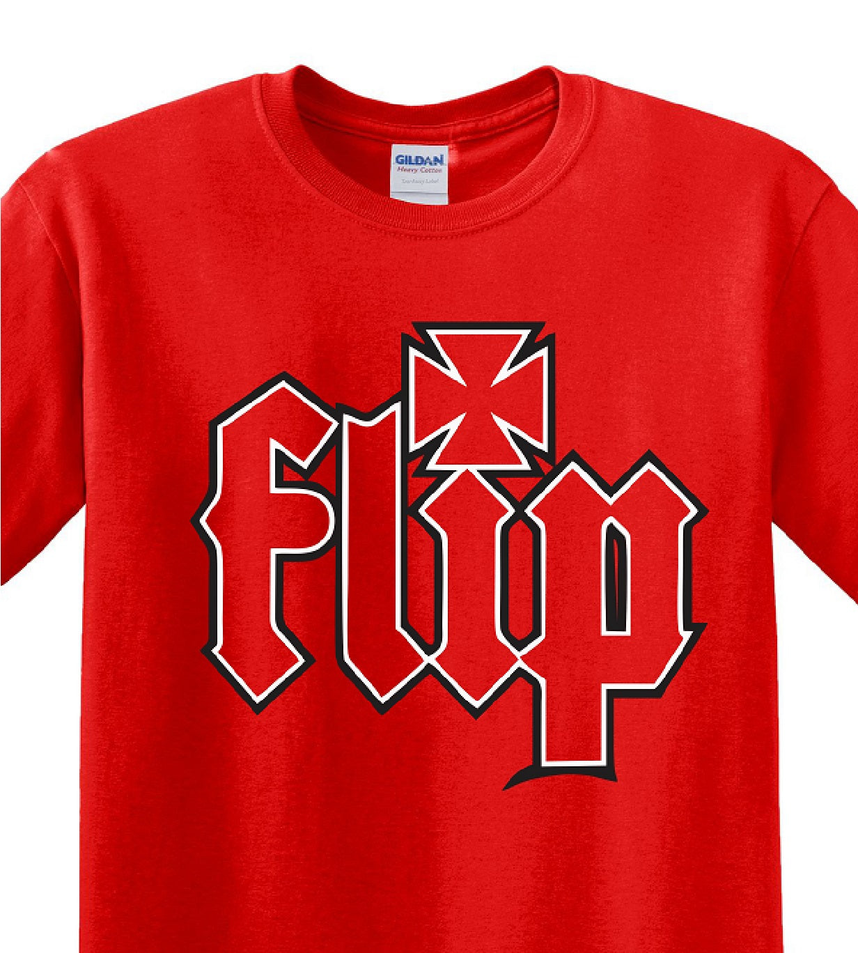Skate Men's Shirt - Flip (Red) - MYSTYLEMYCLOTHING