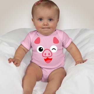 Baby Character Onesies - Pinky Pig