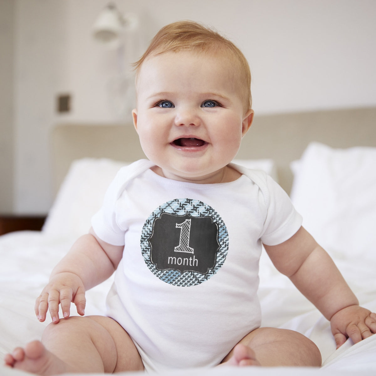 Baby Custom Monthly Onesies - BGB Pattern - MYSTYLEMYCLOTHING