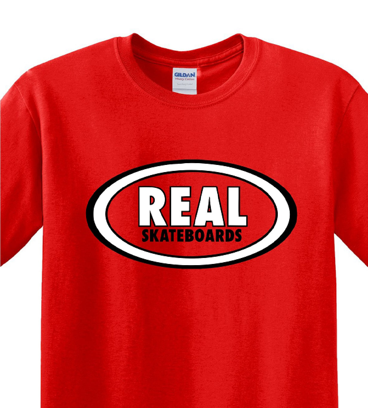 Skate Men's Shirt - Real Skate Board (Red) - MYSTYLEMYCLOTHING