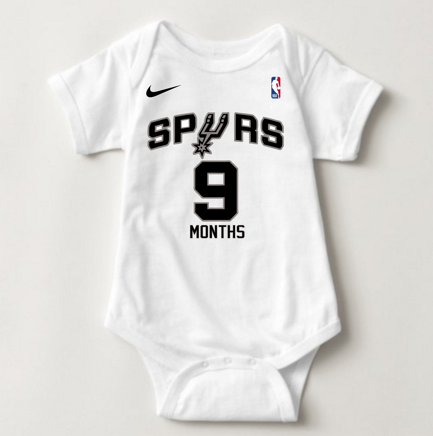 Baby Custom Monthly Onesies - Basketball Jersey - MYSTYLEMYCLOTHING