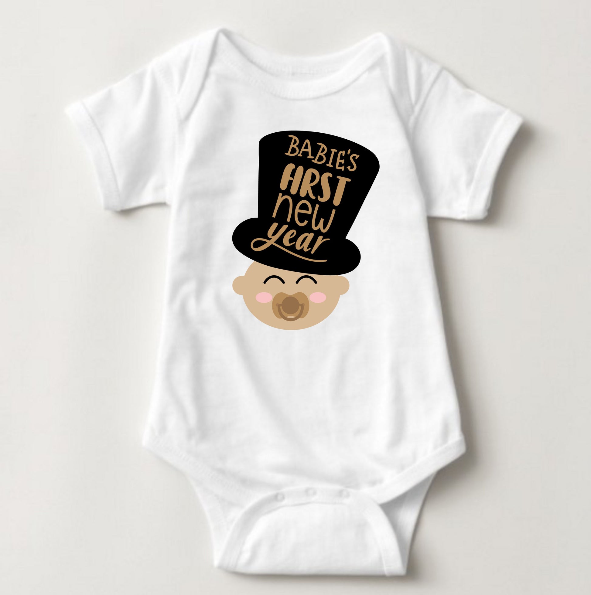Baby New Year Holiday Onesies - First New Year - MYSTYLEMYCLOTHING