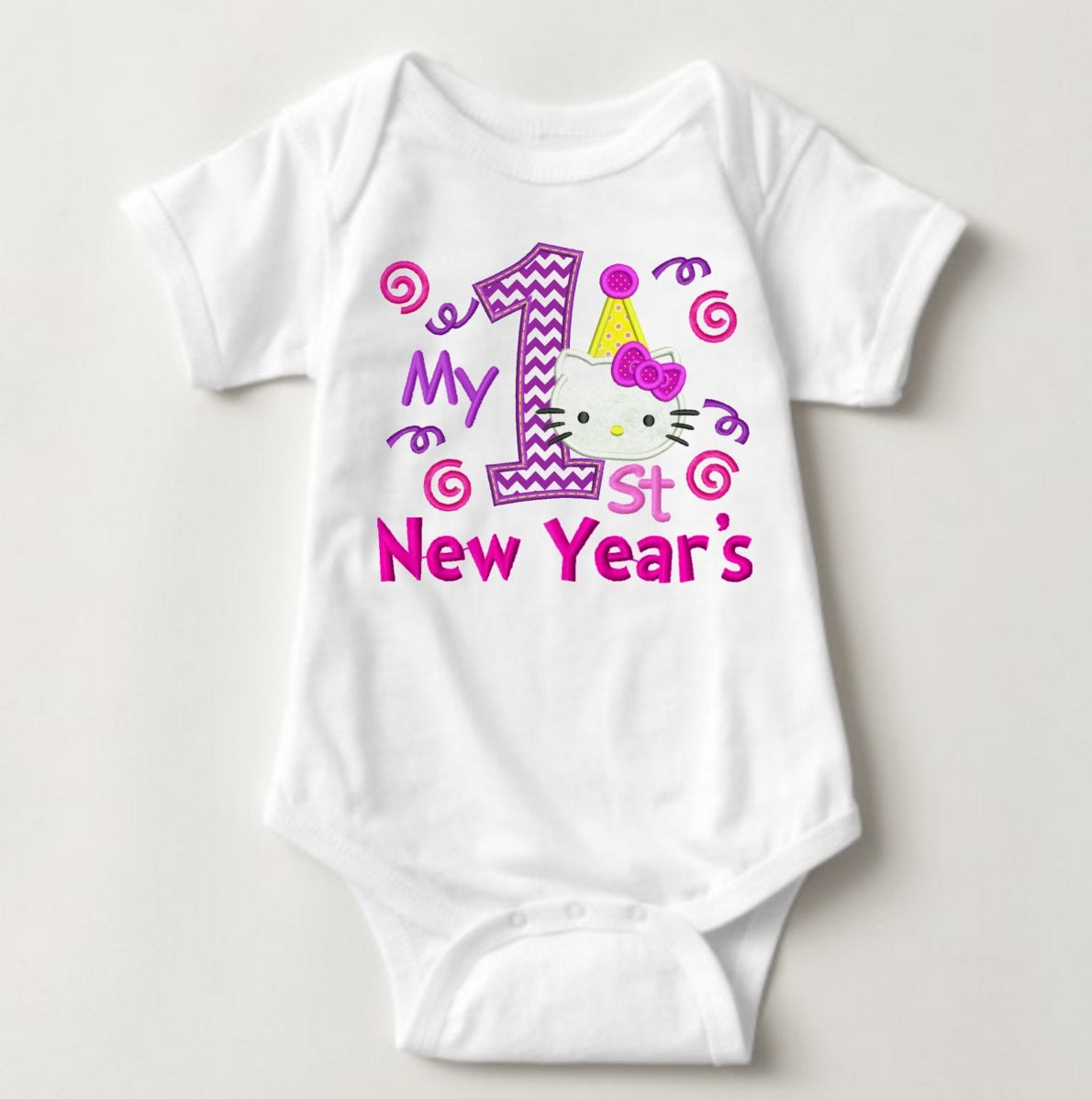 Baby New Year Holiday Onesies - My 1st New Year HK - MYSTYLEMYCLOTHING