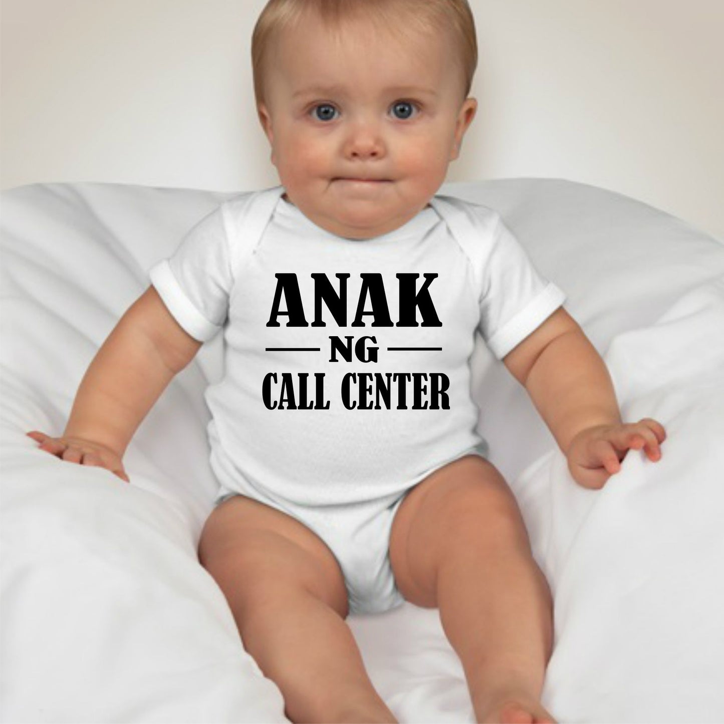 Baby Statement Onesies - Anak ng Call Center