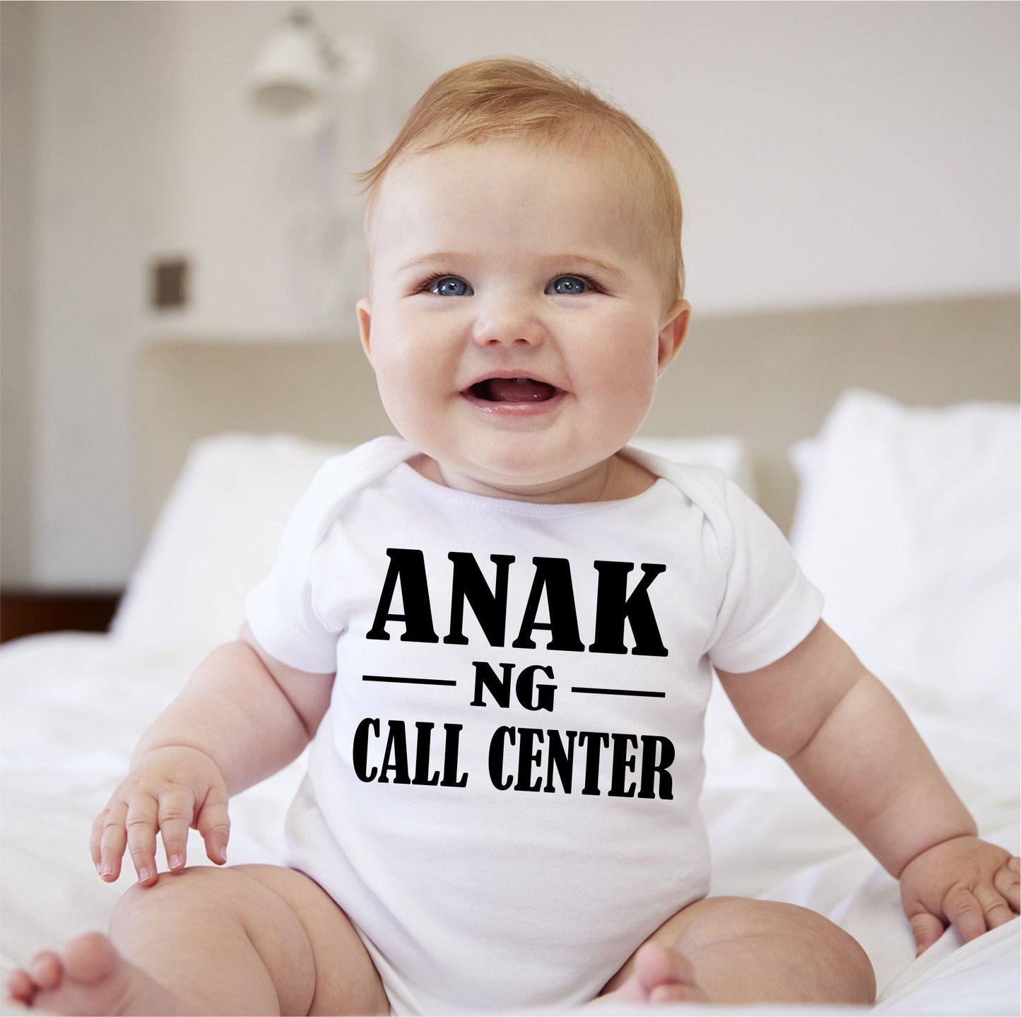 Baby Statement Onesies - Anak ng Call Center