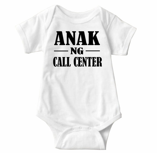 Baby Statement Onesies - Anak ng Call Center