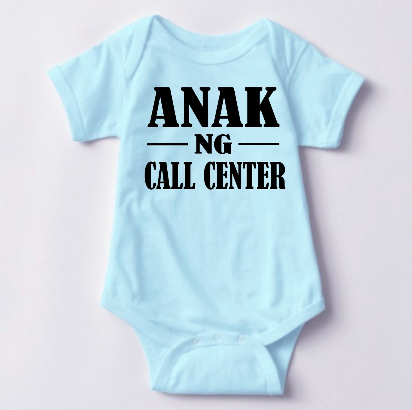 Baby Statement Onesies - Anak ng Call Center