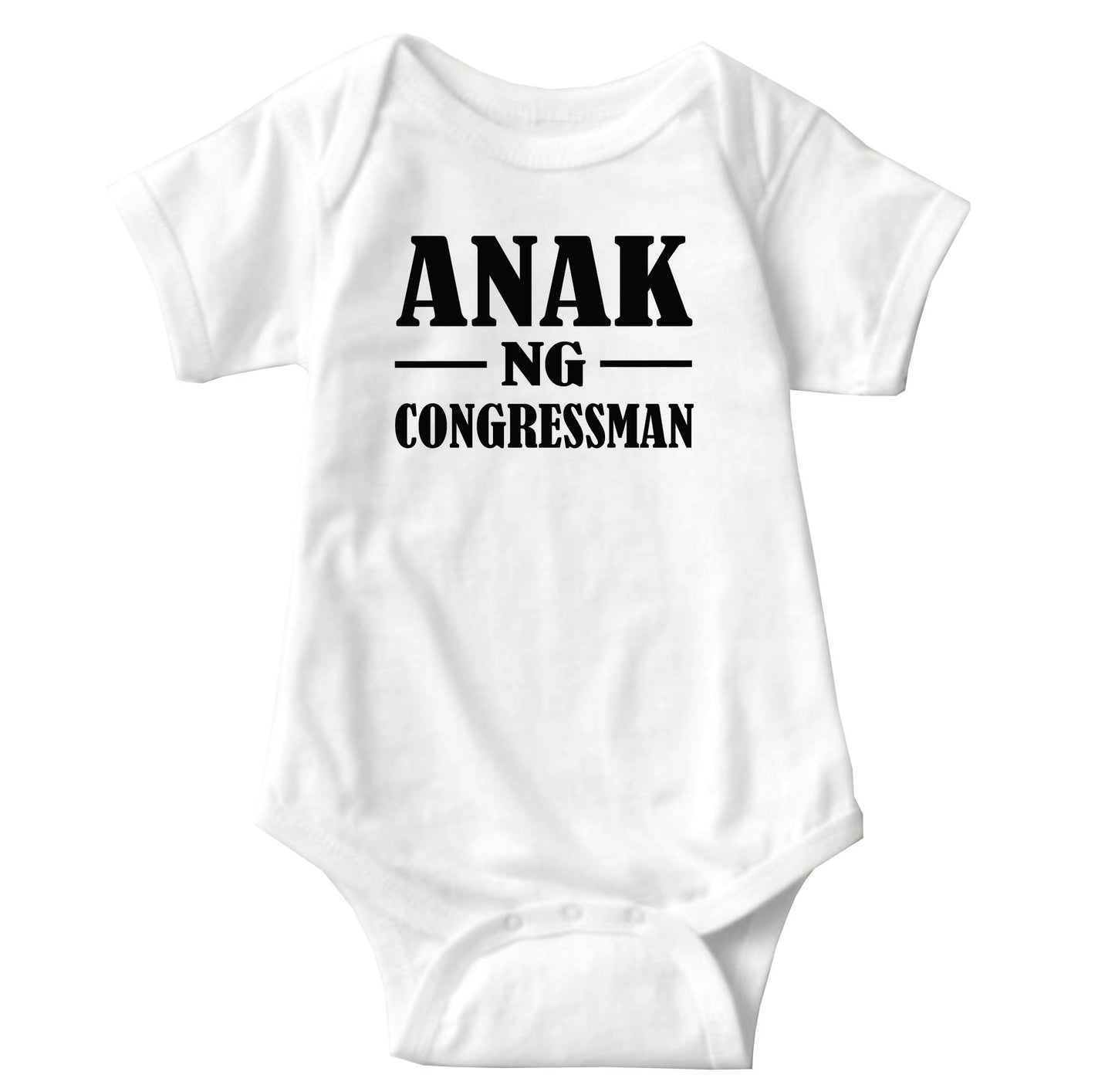 Baby Statement Onesies - Anak ng Congressman