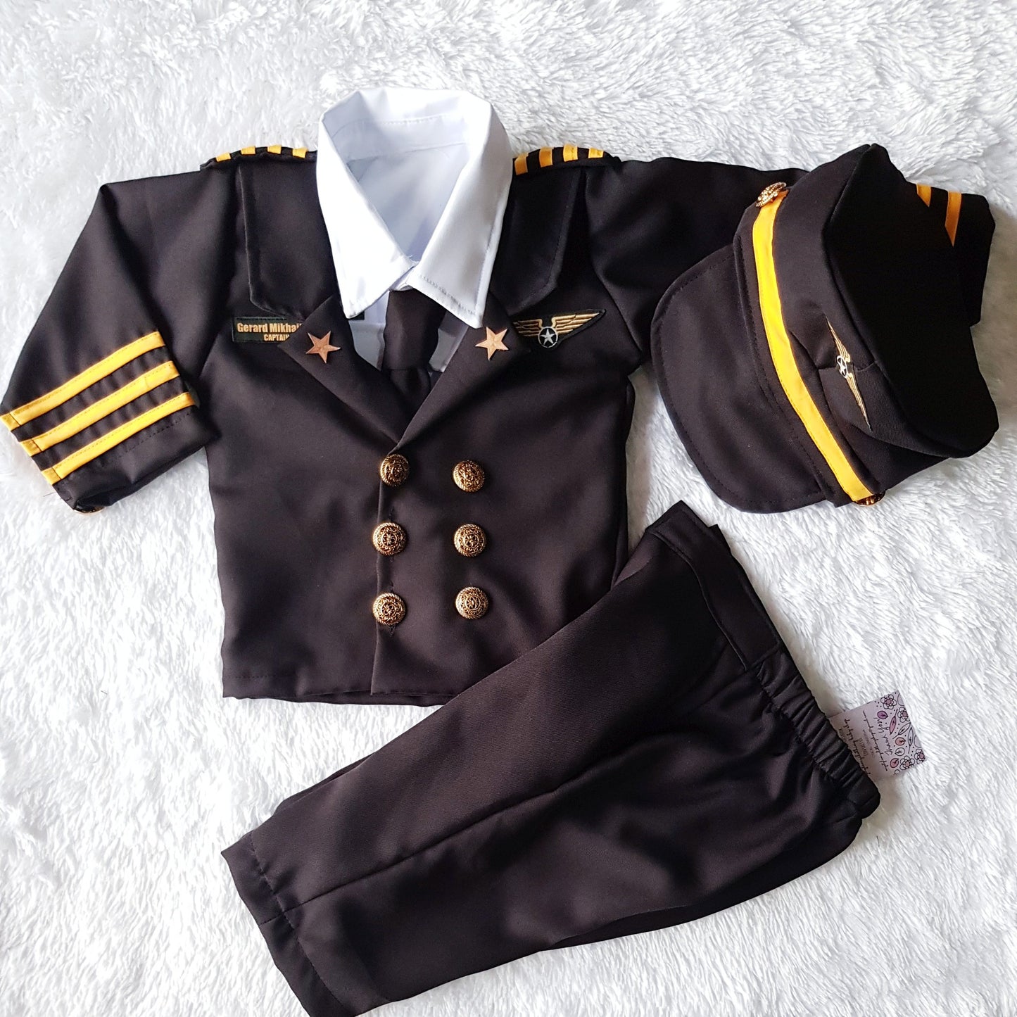 Made To Order Pilot Costume for Boys - MYSTYLEMYCLOTHING
