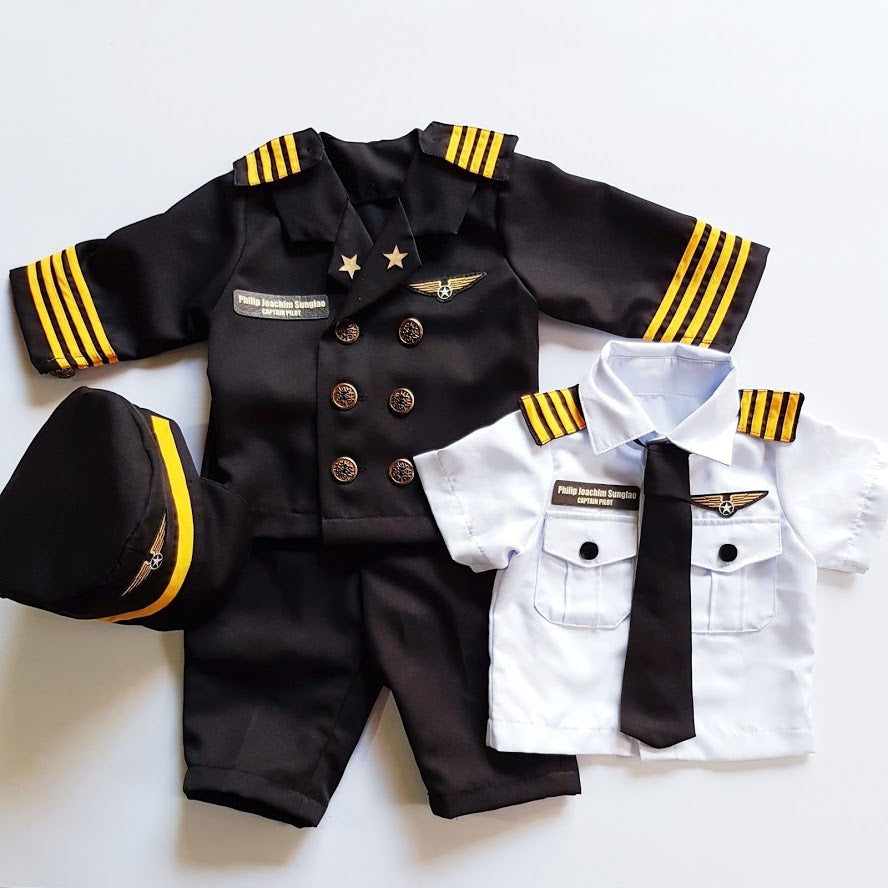 Made To Order Pilot Costume for Boys - MYSTYLEMYCLOTHING