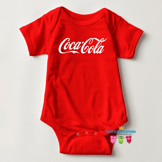 Baby Onesies Logo - Coca Cola - MYSTYLEMYCLOTHING