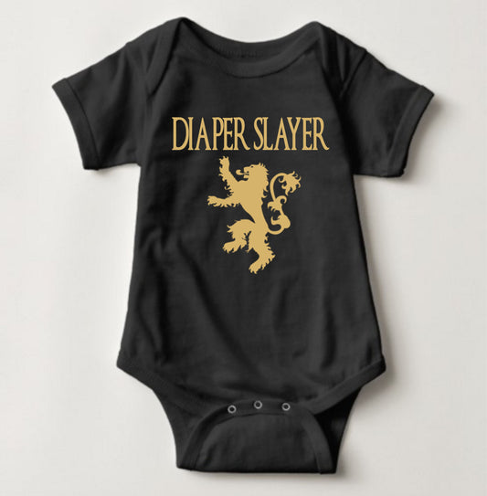 Baby GOT Collection Onesies - Diaper Slayer - MYSTYLEMYCLOTHING