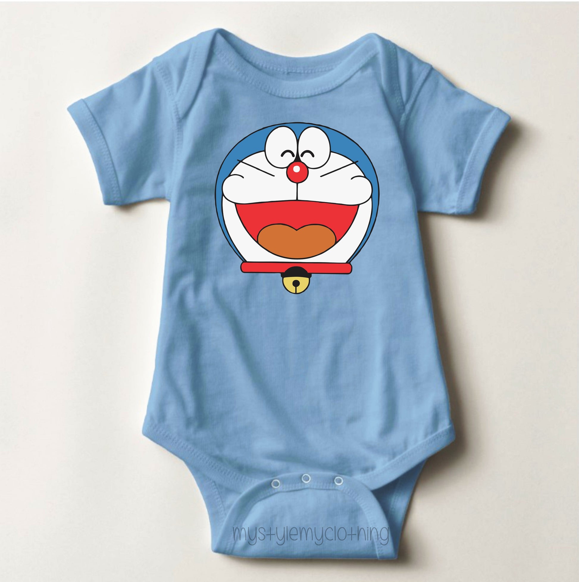 Baby Character Onesies - Doremon with Shoe Set - MYSTYLEMYCLOTHING