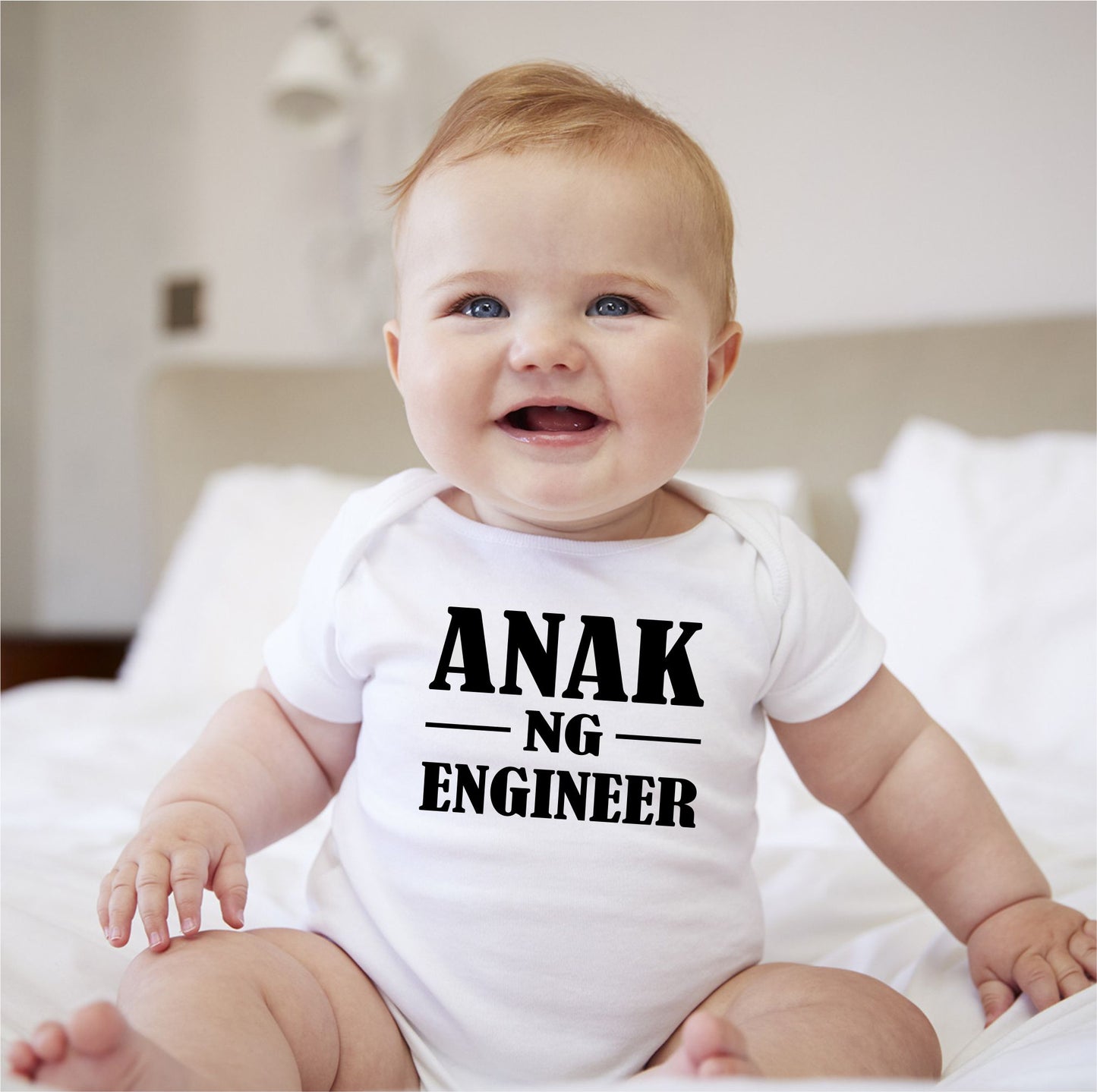 Baby Statement Onesies - Anak ng Engineer