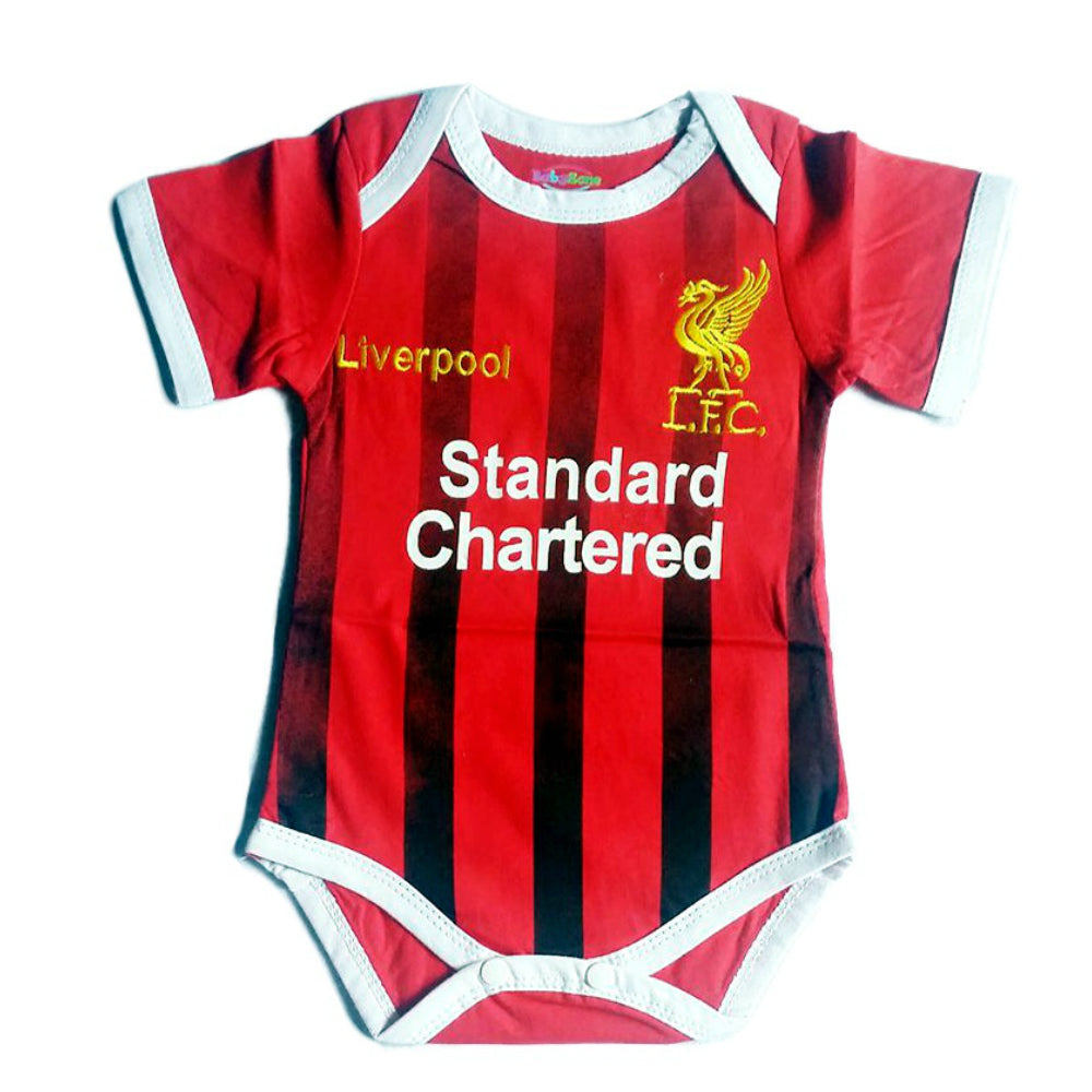 Baby Romper World Cup Soccer Uniform Romper - Liverpool - MYSTYLEMYCLOTHING
