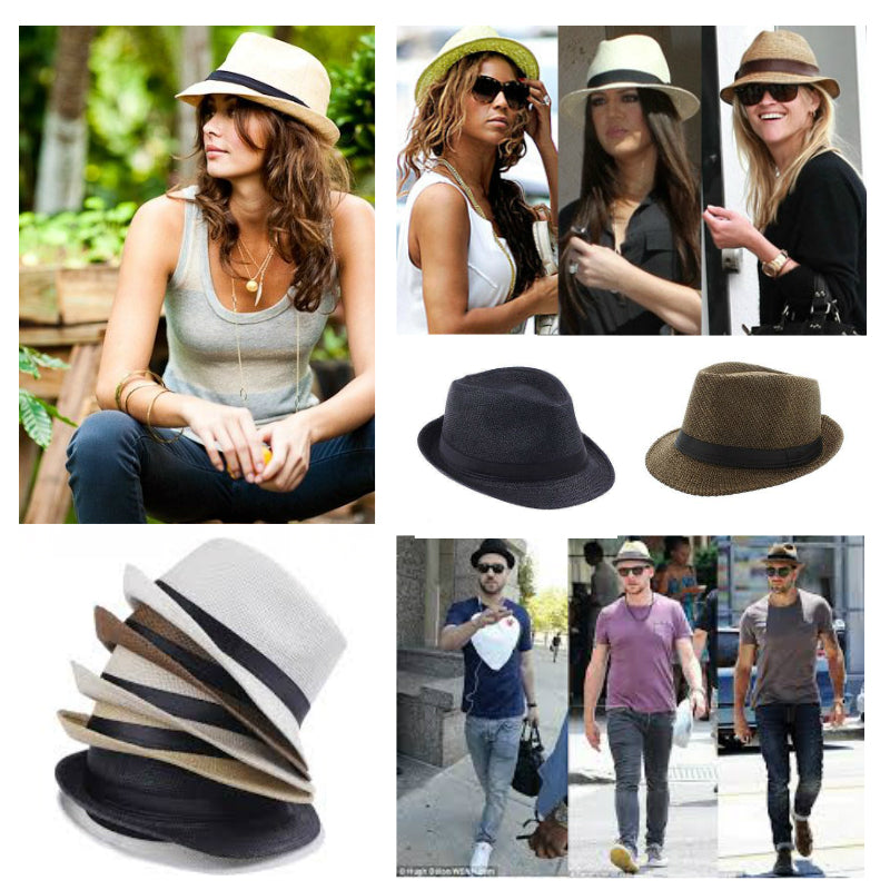 Mens and Women Fedora Bruno Mars Hat Adults - MYSTYLEMYCLOTHING