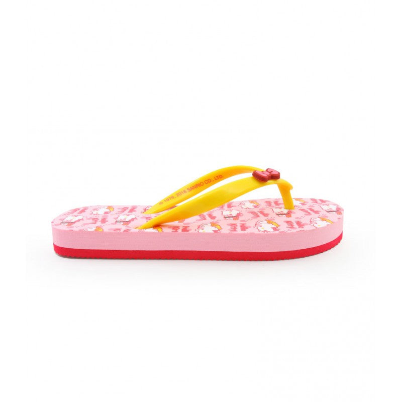 Banana Peel Slippers for Girls Kids Hello Kitty Sushi Love - Futomaki - MYSTYLEMYCLOTHING