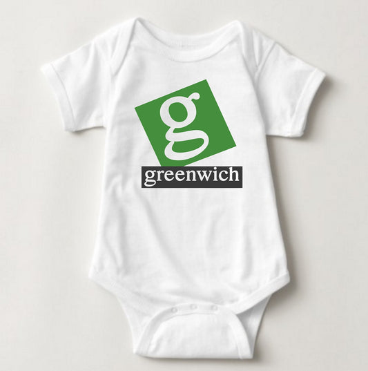 Baby Onesies Logo - Greenwich - MYSTYLEMYCLOTHING